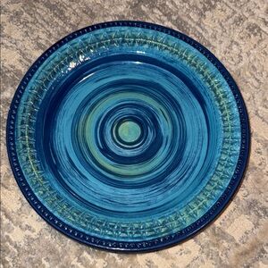 Bitossi Vibrant Blue Dinner Plate